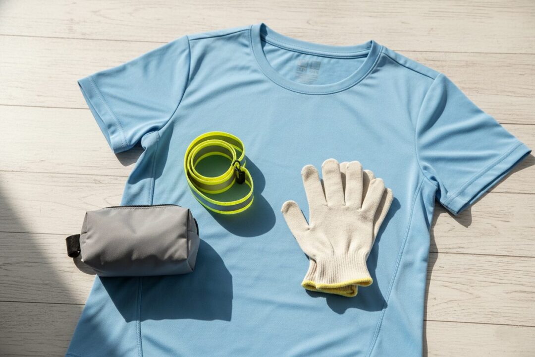 ユニクロのスポーツウェアと100均の便利グッズ