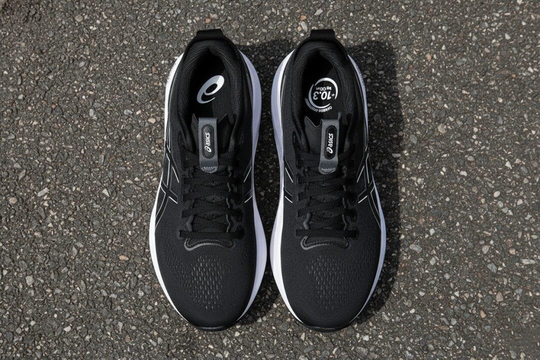 4Eスーパーワイドのシューズの横幅がわかりやすい写真。